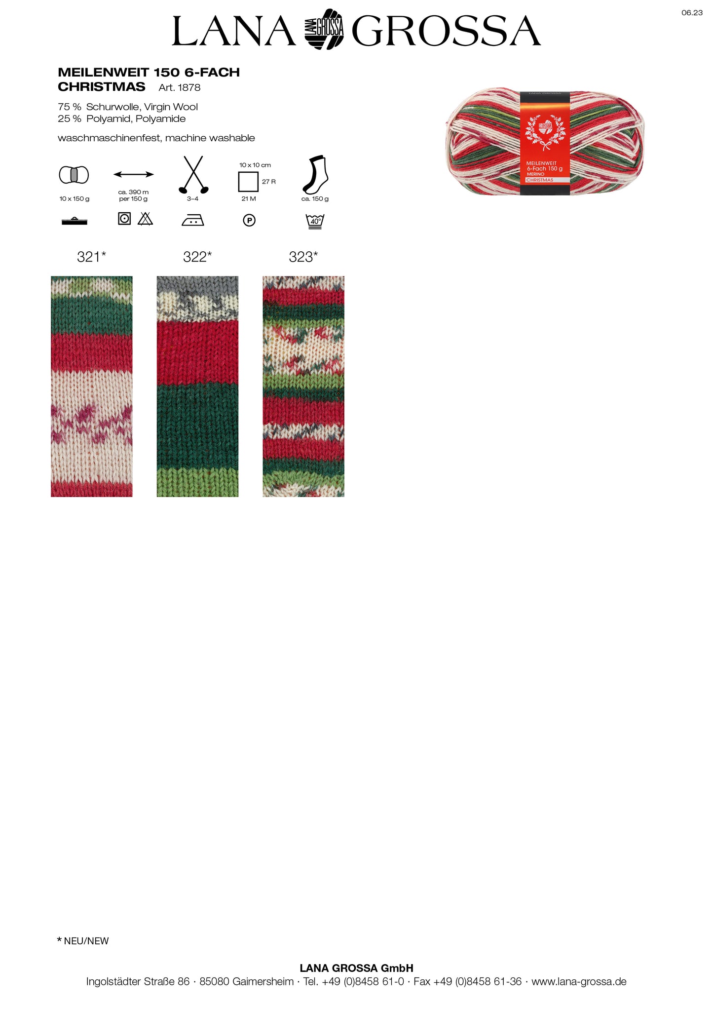 Meilenweit 150 Christmas 150g