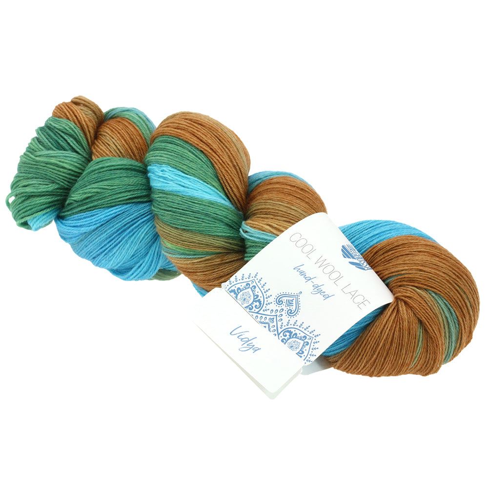 Cool Wool Lace hand-dyed 100g