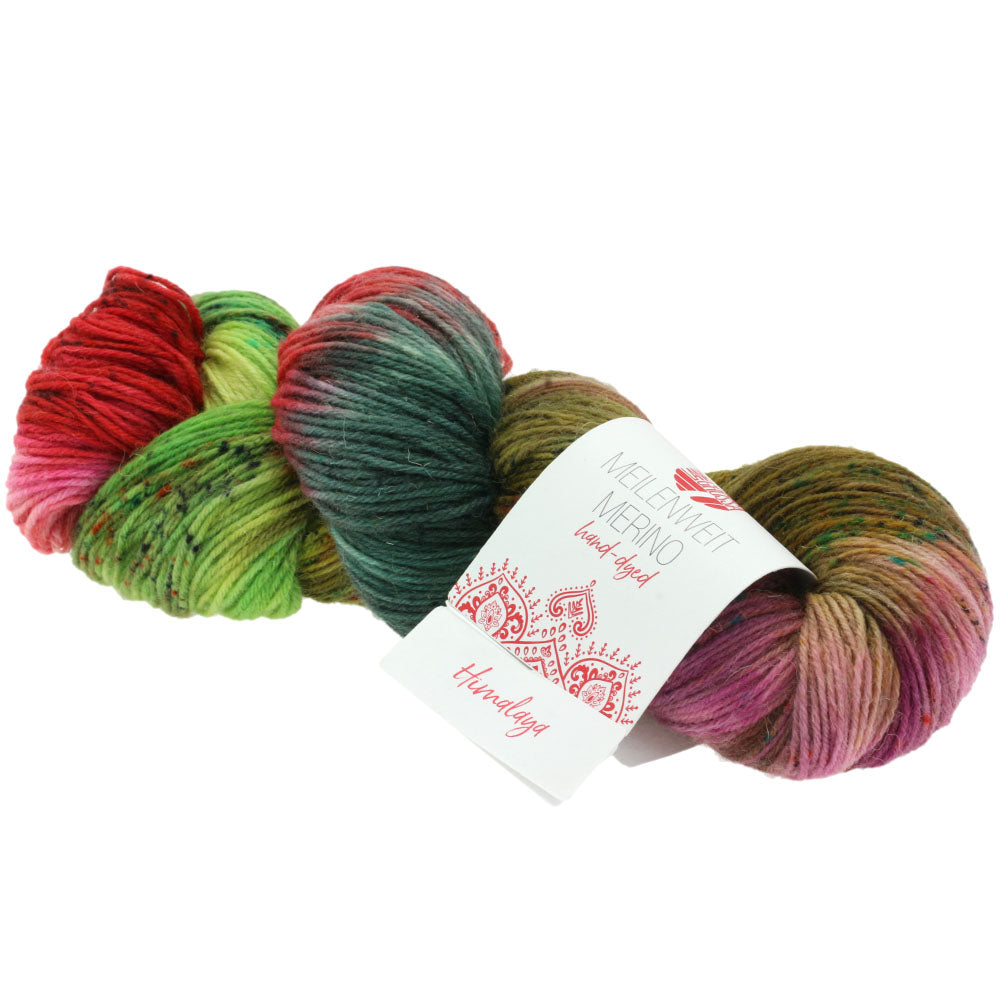 Meilenweit 100 Merino hand-dyed 4fädig 100g