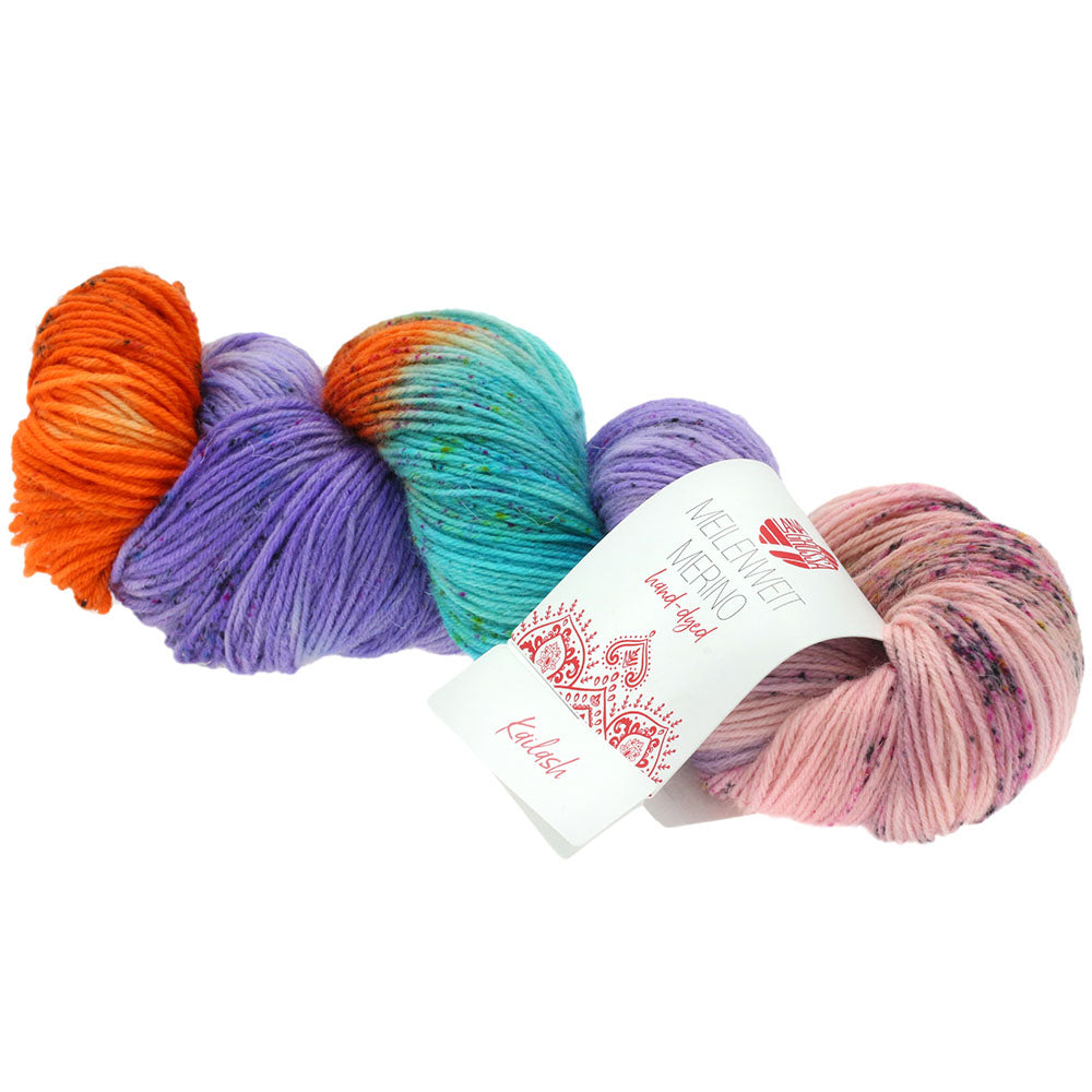 Meilenweit 100 Merino hand-dyed 4fädig 100g