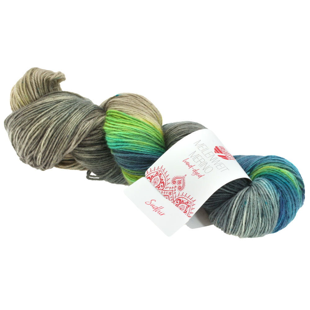Meilenweit 100 Merino hand-dyed 4fädig 100g