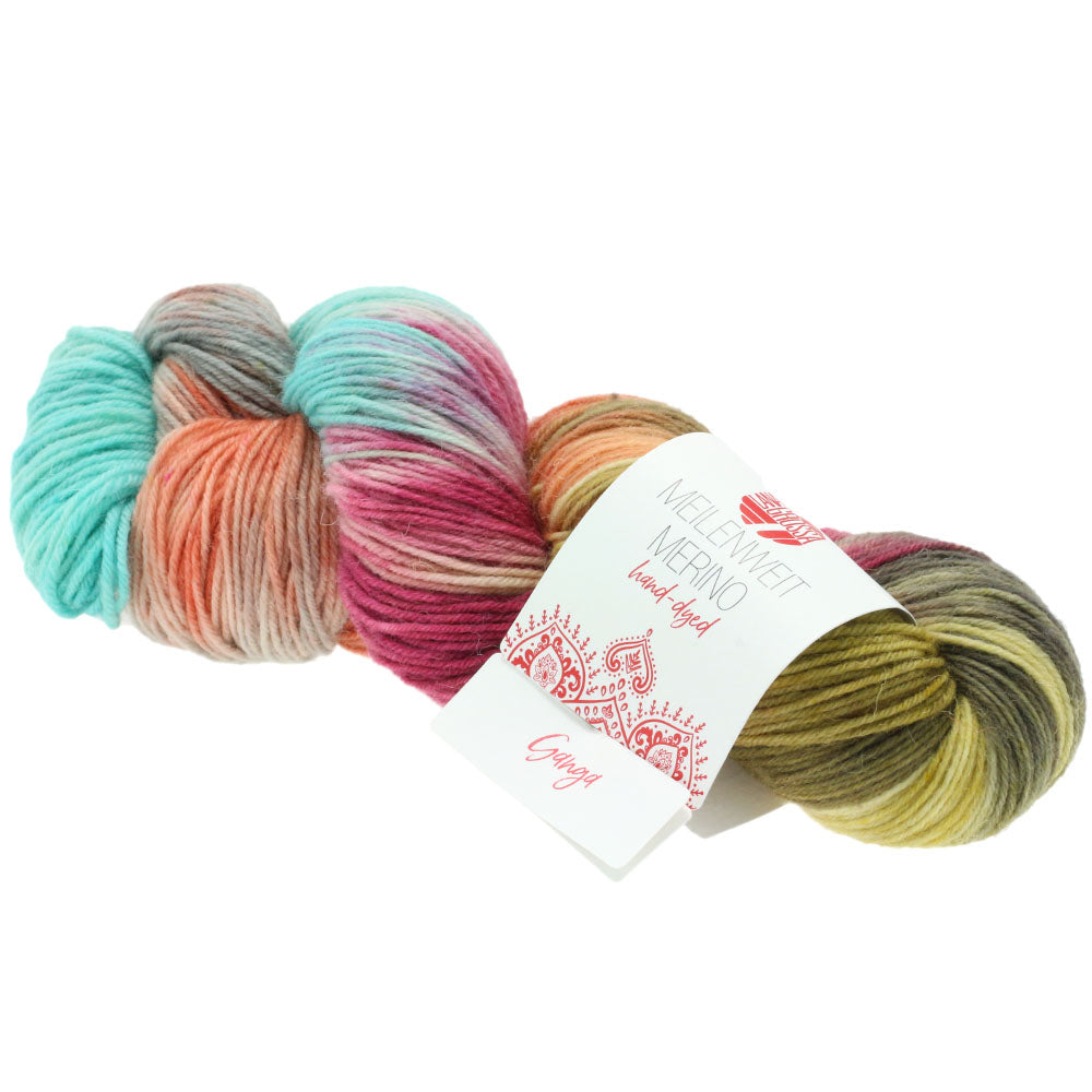 Meilenweit 100 Merino hand-dyed 4fädig 100g