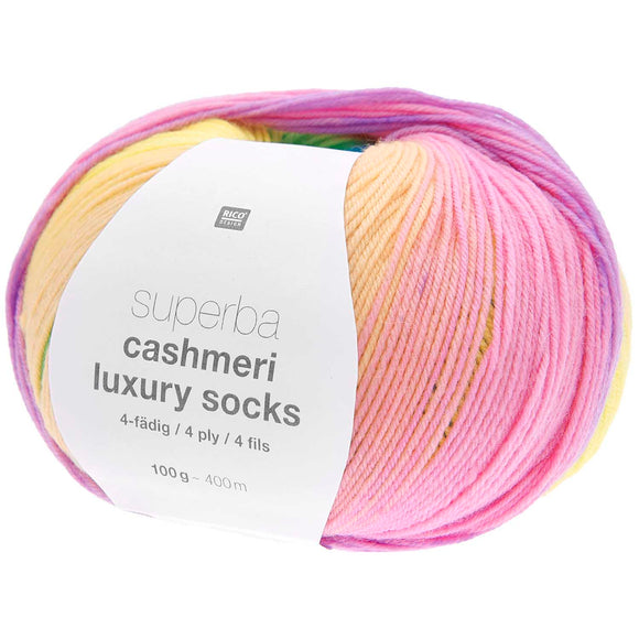 Superba Cashmeri Luxury Socks 4fädig 100g