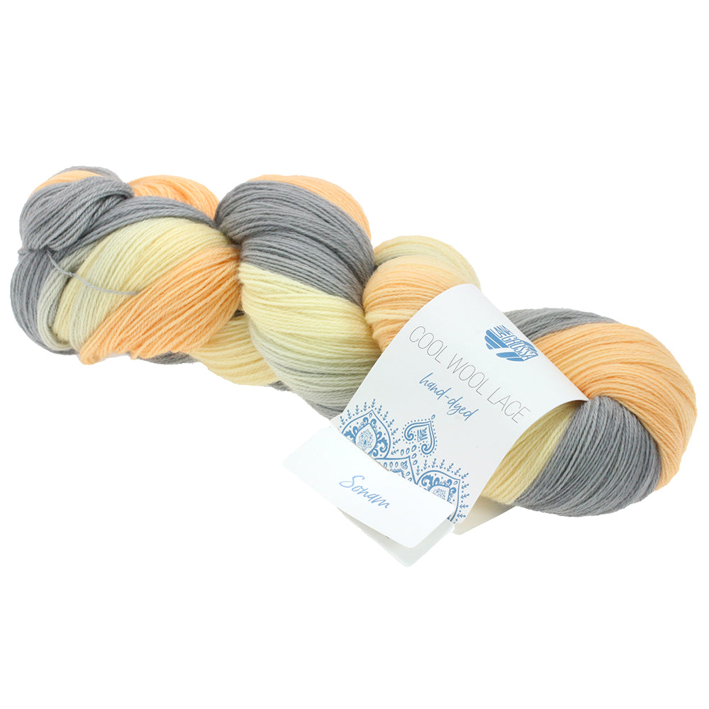 Cool Wool Lace hand-dyed 100g
